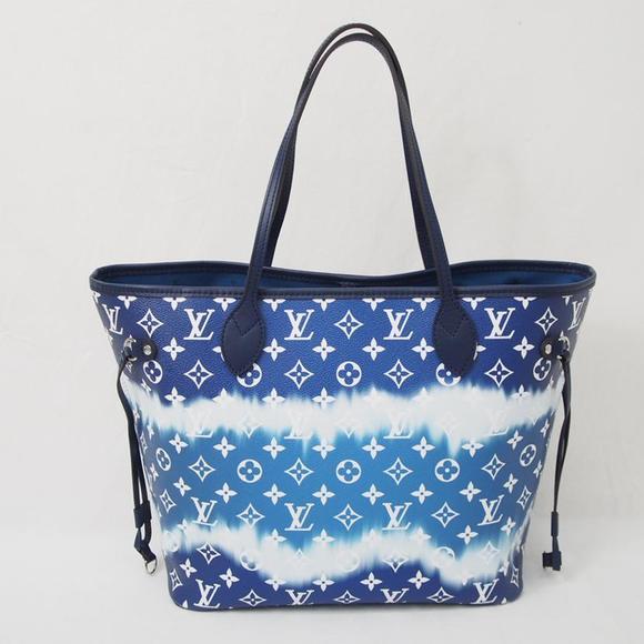 Louis Vuitton Bag MM Blue Full Never Escal - Picture 1 of 7
